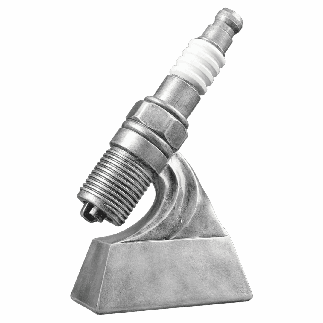 Spark Plug Resin 6"