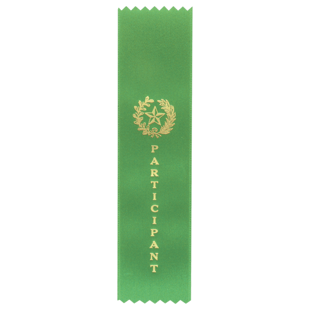 Participation Ribbon 2"x8" Pack of 25
