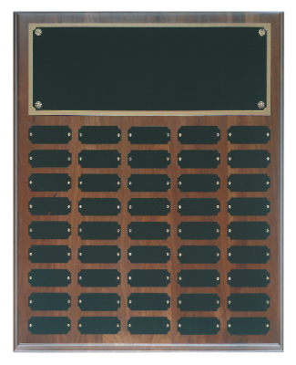 Perpetual Plaque 45 Plates 16" x 20"